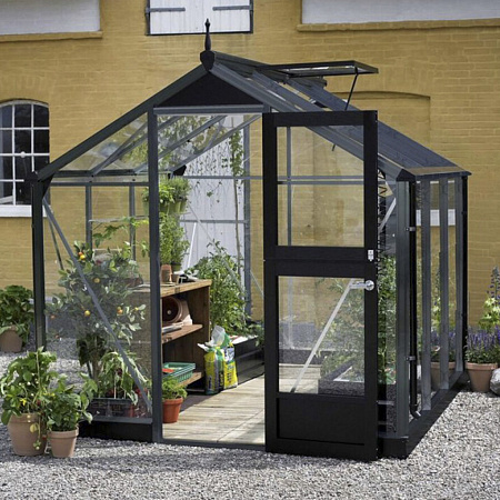 Теплица Juliana Compact Anthracite под стекло | 2,2х2,2 м.